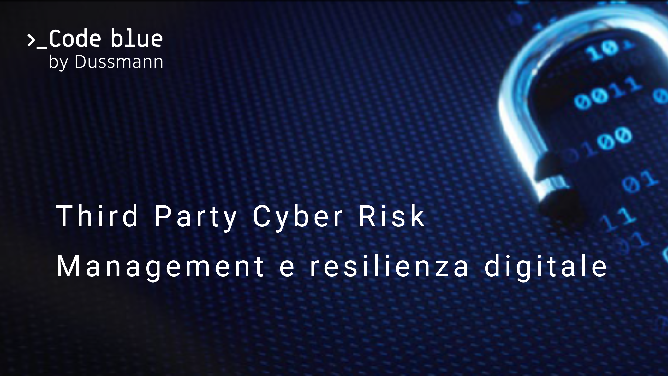 Code blue cyber by Dussmann